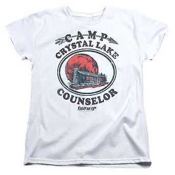Friday The 13th Camp Counselor Short Sleeve Womens T-shirt