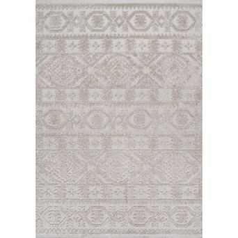 Rabat High-low Pile Mini Diamond Trellis Area Rug