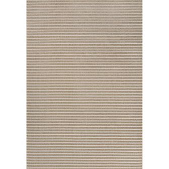 Aarhus High-Low Minimalist Scandi Striped Indoor/Outdoor Area Rug