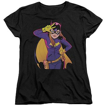 Batman Batgirl Moves Short Sleeve Women´s T-Shirt