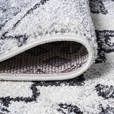 Aksil Moroccan Diamond Area Rug