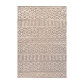 Ormond High-low Modern Trellis Geometric Area Rug