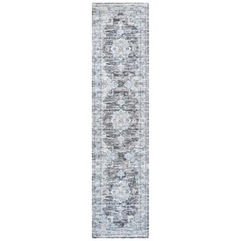 Bausch Bohemian Distressed Chenille Machine-washable Area Rug