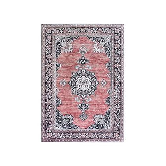 Bausch Bohemian Distressed Chenille Machine-washable Area Rug