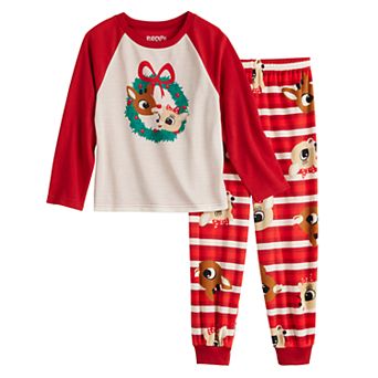 Boys 4-12 Jammies For Your Families® Rudolph The Red-Nosed Reindeer Top & Bottoms Pajama Set