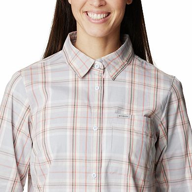 Women's Columbia Anytime™ Long Sleeve Button-Up Shirt