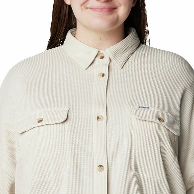 Plus Size Columbia Holly Hideaway™ Waffle Shirt Jacket