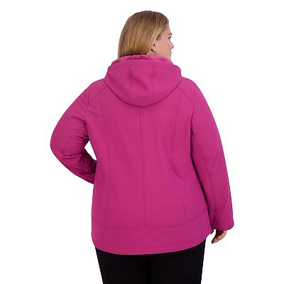 Plus Size ZeroXposur Lillian Plush Lined Soft Shell Jacket