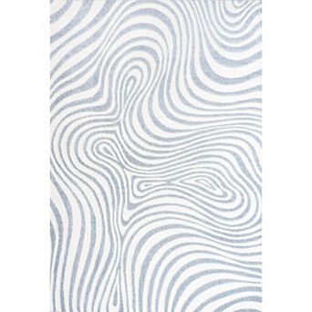 Maribo Abstract Groovy Striped Area Rug