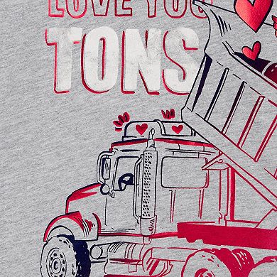 Toddler Boy Carter's Truck Cotton Blend Long Sleeve Tee