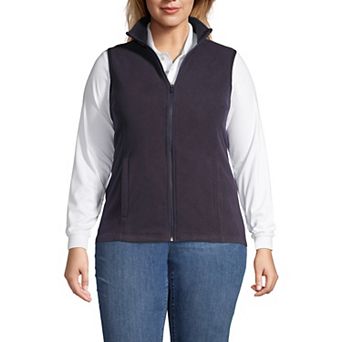 Plus Sized Lands' End Thermacheck 100 Vest