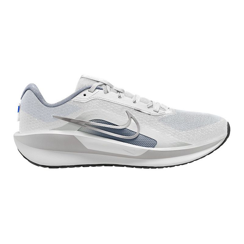 Nike Downshifter 13 Men's Road Running Shoes, Size: 15, White Grey Silver