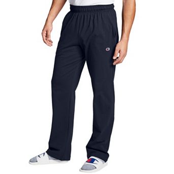 Men's Champion Jersey Open Bottom Pants - Small