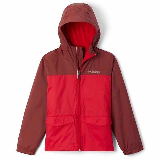 Boys 4-20 Columbia Rain-zilla Fleece-lined Rain Jacket