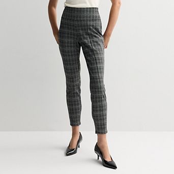 Women's Nine West Tummy-Control Seamed Ponte Leggings