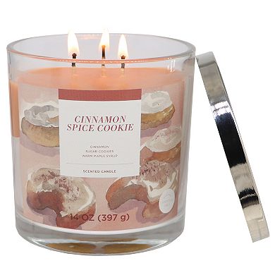 Sonoma Goods For Life® Cinnamon Spice Cookie 14-oz. Single Pour Jar Candle