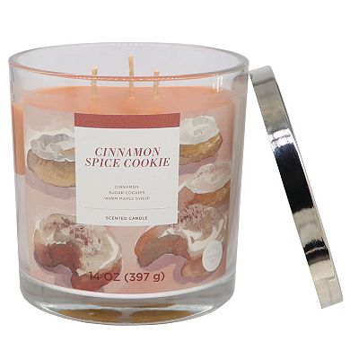 Sonoma Goods For Life® Cinnamon Spice Cookie 14-oz. Single Pour Jar Candle