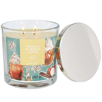 Sonoma Goods For Life® Vanilla Pumpkin Latte 14-oz. Single Pour Jar Candle