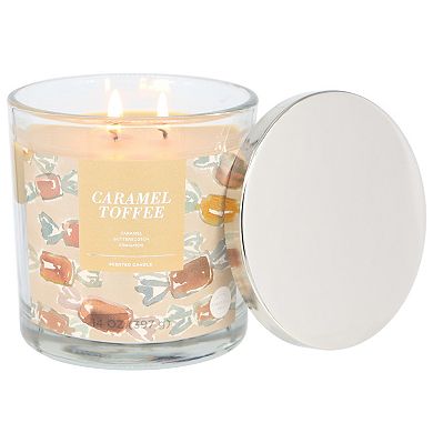 Sonoma Goods For Life® Caramel Toffee 14-oz. Single Pour Jar Candle
