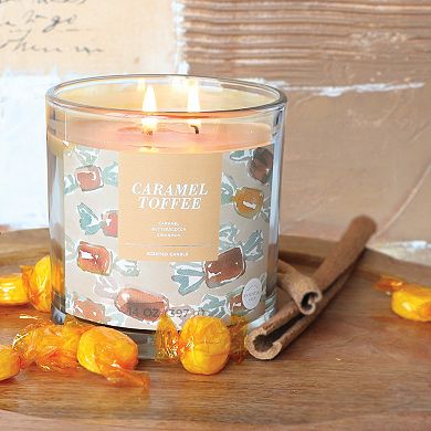 Sonoma Goods For Life® Caramel Toffee 14-oz. Single Pour Jar Candle