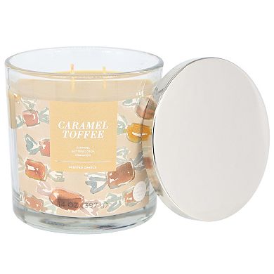 Sonoma Goods For Life® Caramel Toffee 14-oz. Single Pour Jar Candle