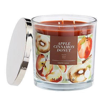 Sonoma Goods For Life® Apple Cinnamon Donut 14-oz. Single Pour Jar Candle