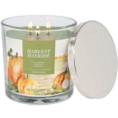 Sonoma Goods For Life® Harvest Hayride 14-oz. Candle Jar