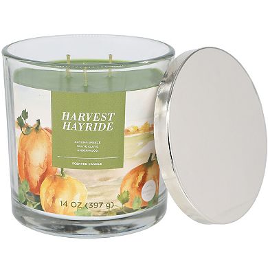 Sonoma Goods For Life® Harvest Hayride 14-oz. Candle Jar