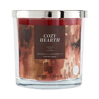 Sonoma Goods For Life® Cozy Hearth 14-oz. Single Pour Jar Candle