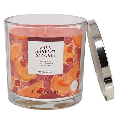 Sonoma Goods For Life® Fall Harvest Sangria 14-oz. Single Pour Jar Candle