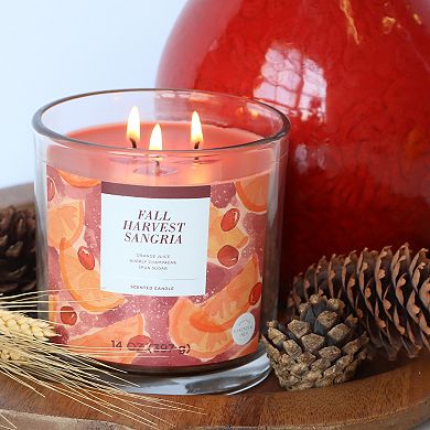 Sonoma Goods For Life® Fall Harvest Sangria 14-oz. Single Pour Jar Candle
