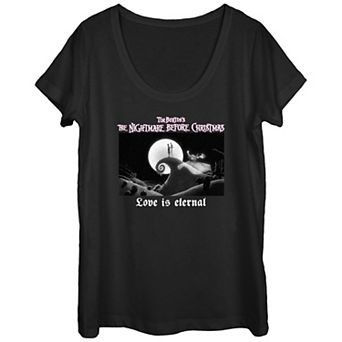 Disney's The Nightmare Before Christmas Love Is Eternal Juniors' Graphic Tee
