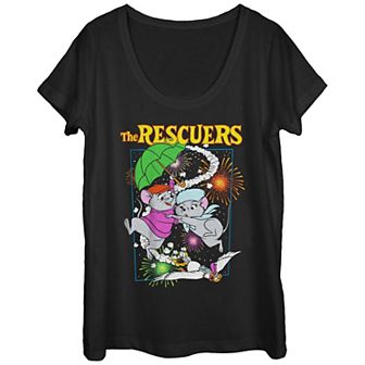 Disney's The Emperor New Groove Kuzco's Palace Scoop Neck Juniors' Graphic Tee