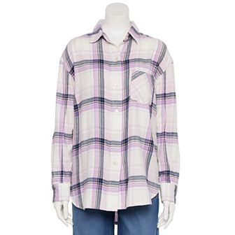 Women's Sonoma Goods For Life® Adaptive Boyfriend Flannel