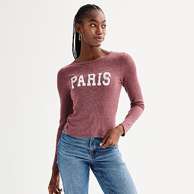 Kohls womens thermal tops on sale