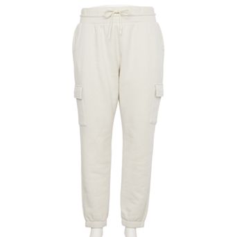 Plus Size Tek Gear® Ultrasoft Fleece Cargo Joggers