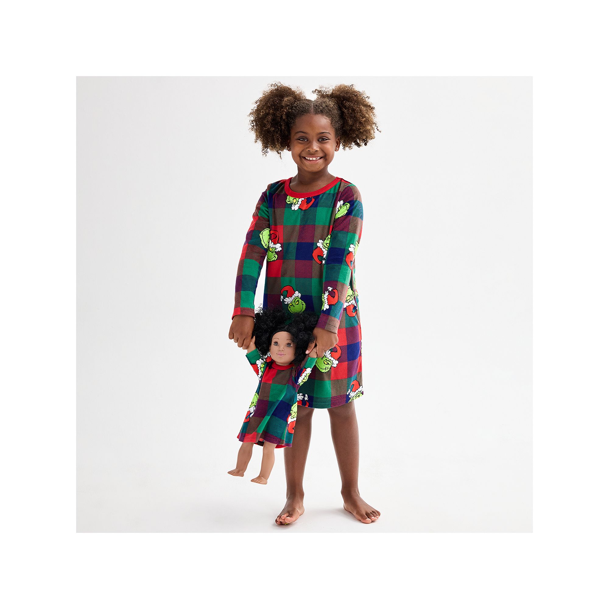 Girls 4-12 Jammies For Your Families® Dr. Seuss How The Grinch Stole Chri