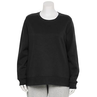 Plus Size Tek Gear® Adaptive Ultrasoft Fleece Crewneck Sweater
