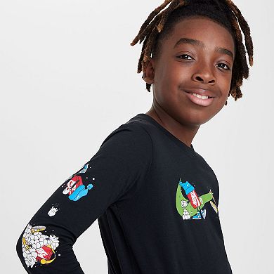 Kids 8-20 Nike Sportswear Long-Sleeve T-Shirt