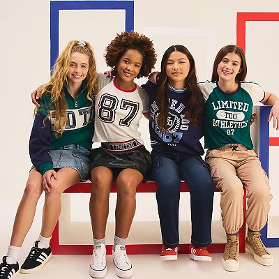 【COTCHS】半袖Tシャツ COTCHS ROPE LOGO RINGER TOP (GIRLS) COTCHS 카치스