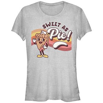Juniors' Sweet As Pie Graphic Tee
