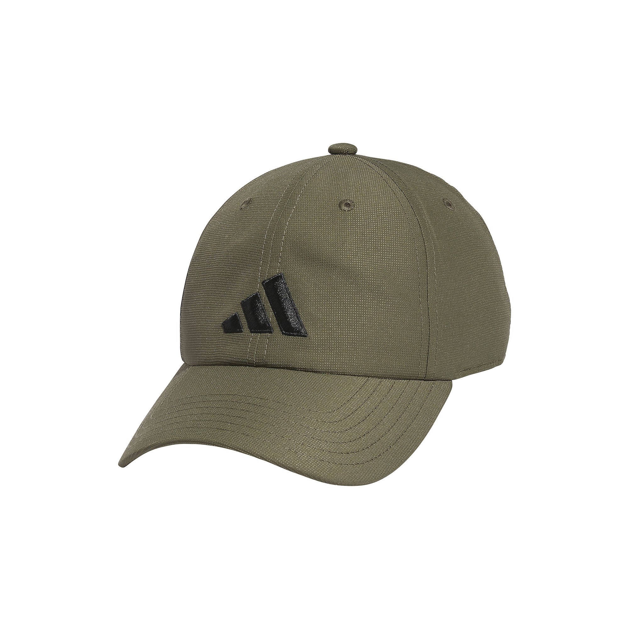 Mens adidas Golf Relaxed 2 Strapback Hat, Green Strata