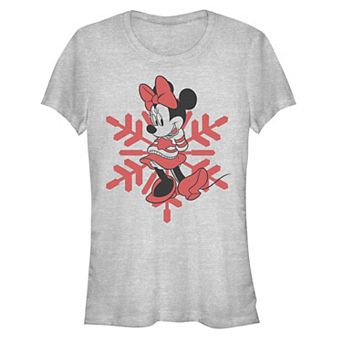 Disney's Minnie Mouse Juniors' Winter Style Graphic Tee