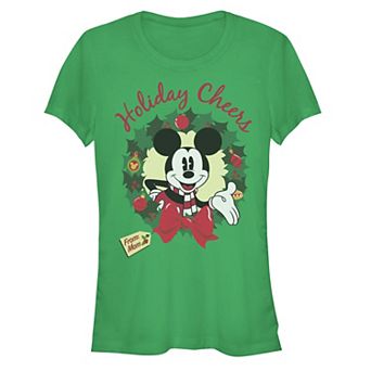 Disney's Mickey Mouse Juniors' Holiday Cheers From Mom Graphic Tee