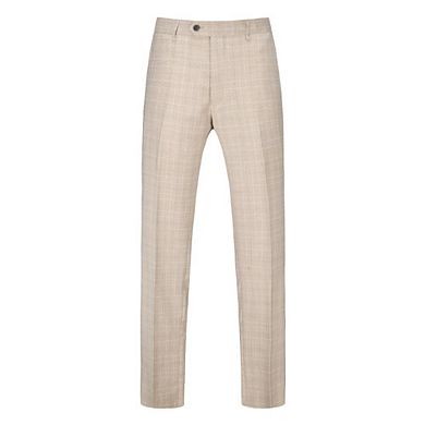 Slim Fit 3pc Check Suit