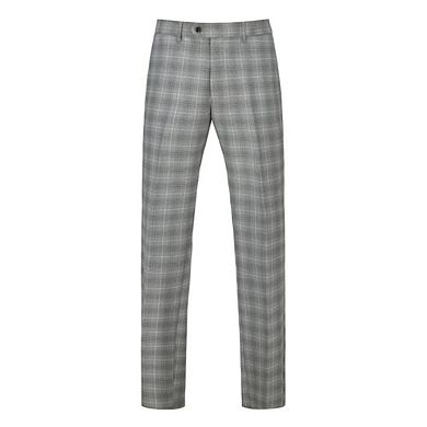 Slim Fit 3pc Elegant Check Suit