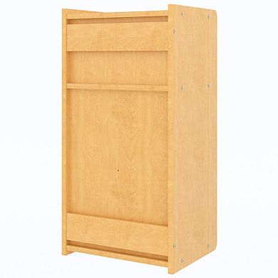 Tot Mate 2-Section Wall Locker, Classroom Storage Cubby Shelf, Assembled