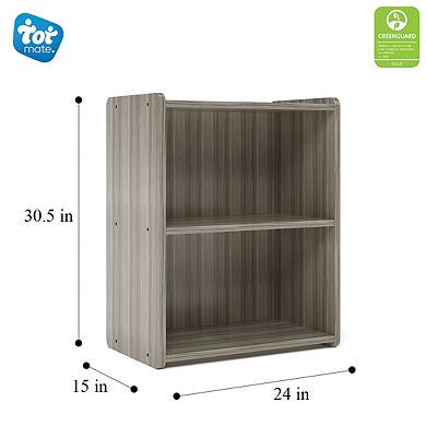 Tot Mate Preschool Shelf Storage, Assembled, 24" W X 15" D X 30.5" H