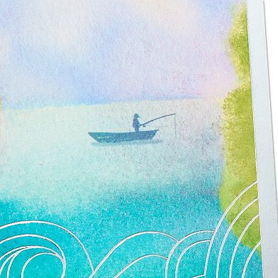 Hallmark Father's Day Cards Assortment, Watercolor Landscapes 6 Cards and Envelopes Collection