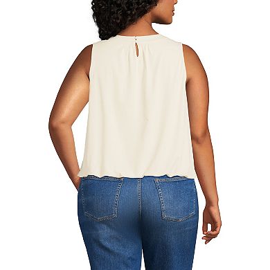 Plus Size Lands' End Perfect Tuck Tank